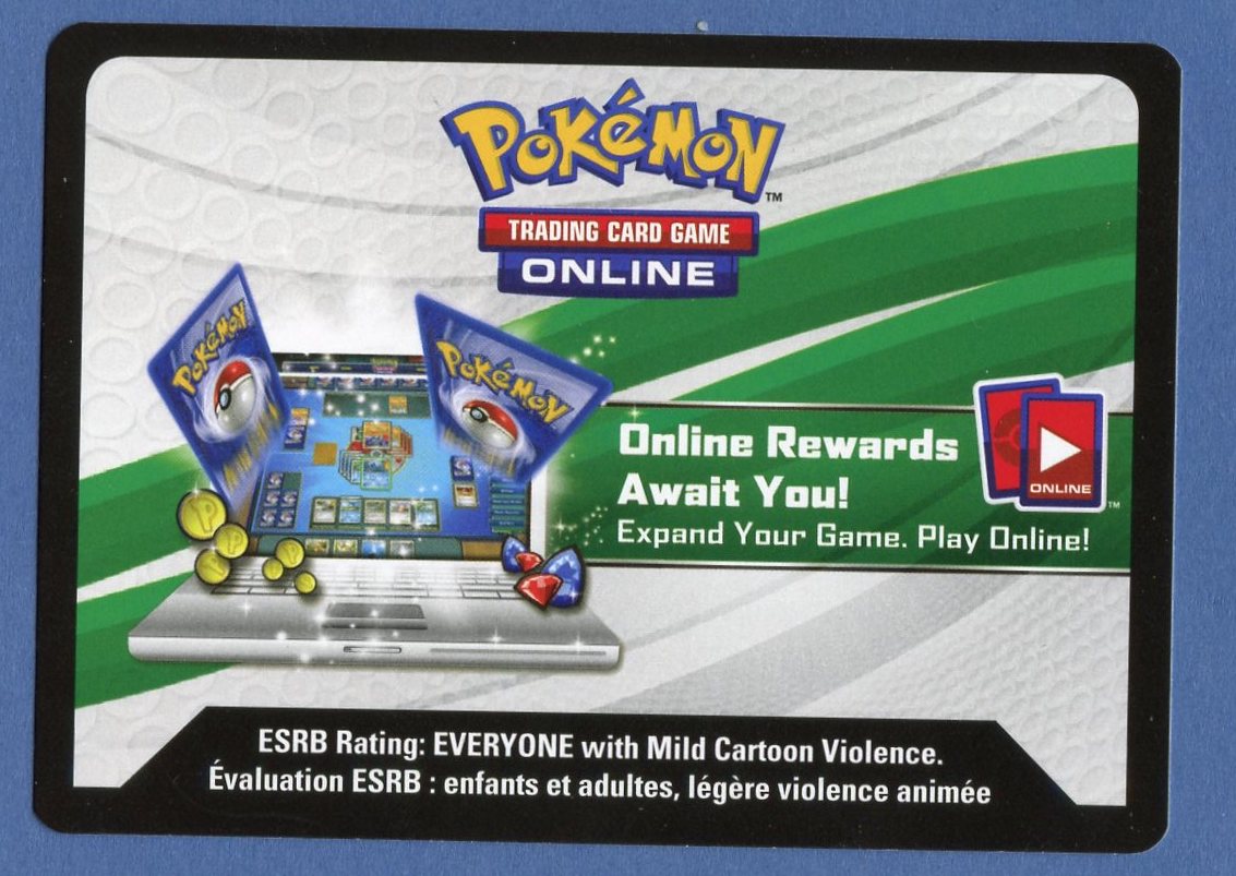 1x Bulk Unused Code Card